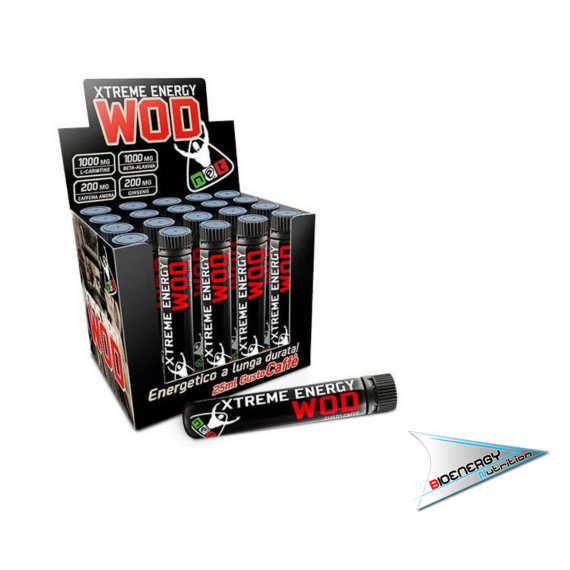 Net-XTREME ENERGY WOD (Conf. 20 fiale da 25 ml - gusto Arancio)     